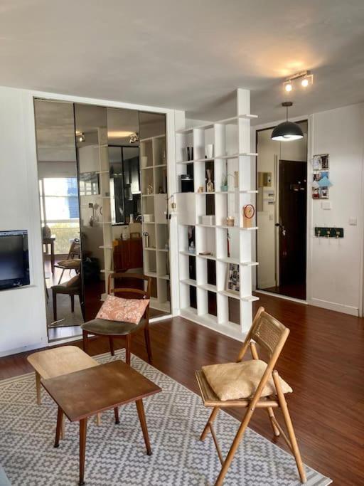 Paris : Appartement Familial Avec Parking Prive Clichy Exteriér fotografie